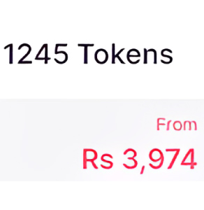 1245 Tokens