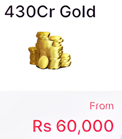 430Cr Gold