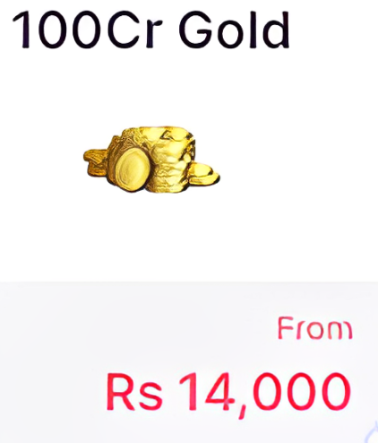 100Cr Gold