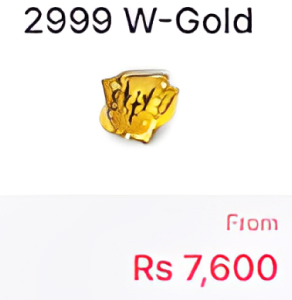 2999 W-Gold