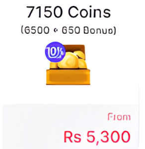 7150 Coins