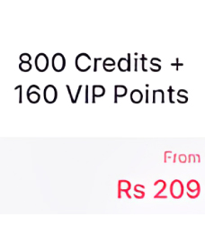 800 Credits + 160 VIP Points