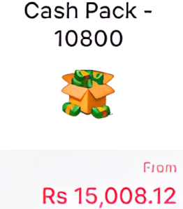 Cash Pack - 10800