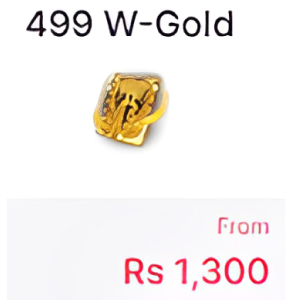 499 W-Gold