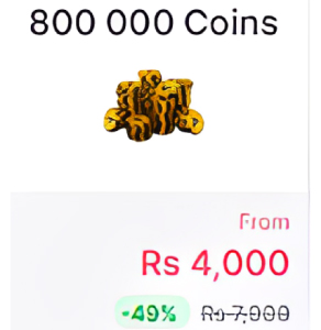 800 000 Coins