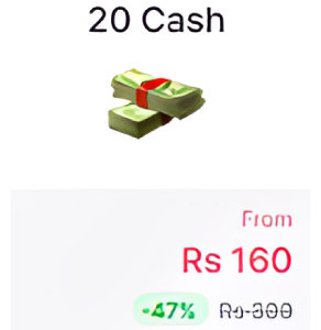 20 Cash