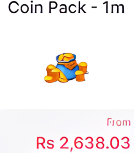 Coin Pack - 1m