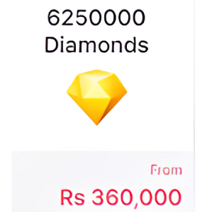 6250000 Diamonds